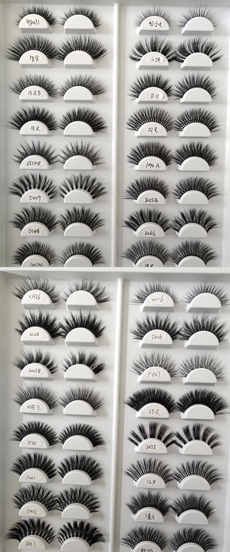 wholesale hundreds styles of 3d faux mink lashes China.jpg